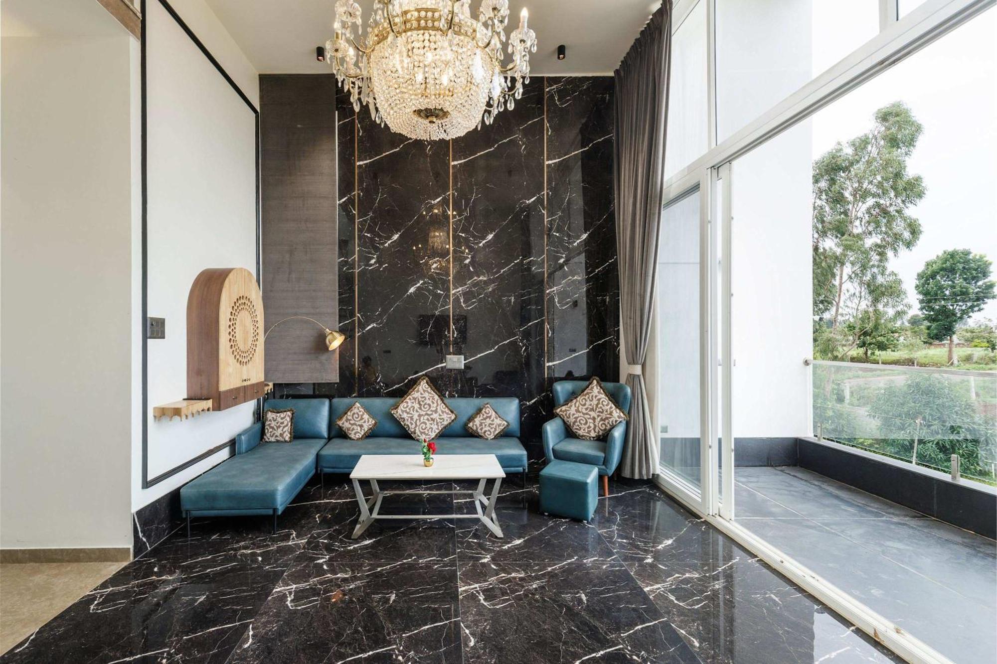 Celestial Sapphire Villa Pvt Pool Veg Food 4Bhk Dod Ballāpur エクステリア 写真