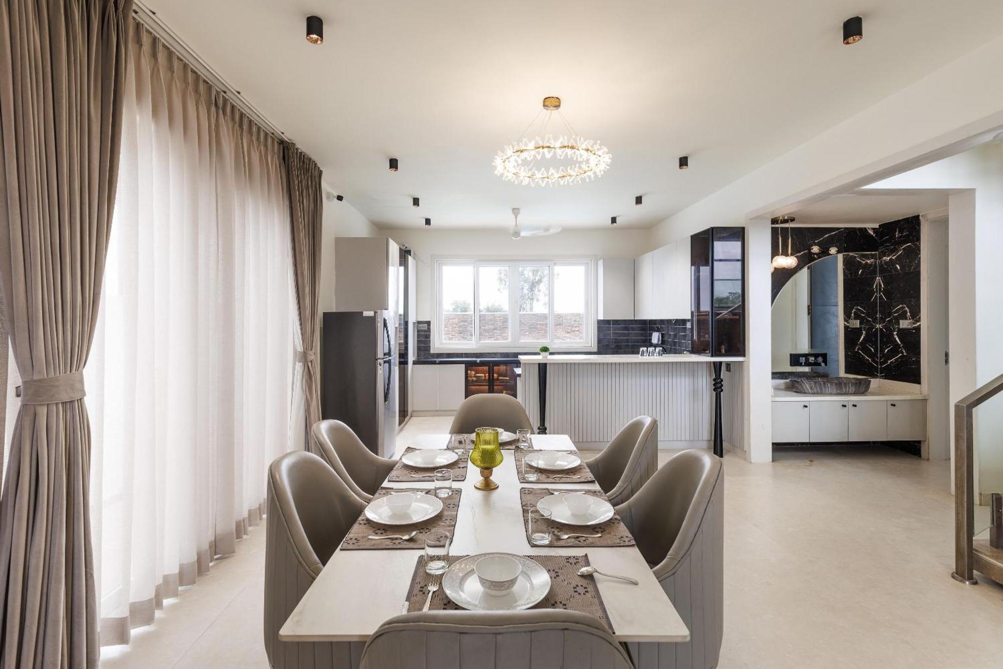 Celestial Sapphire Villa Pvt Pool Veg Food 4Bhk Dod Ballāpur エクステリア 写真