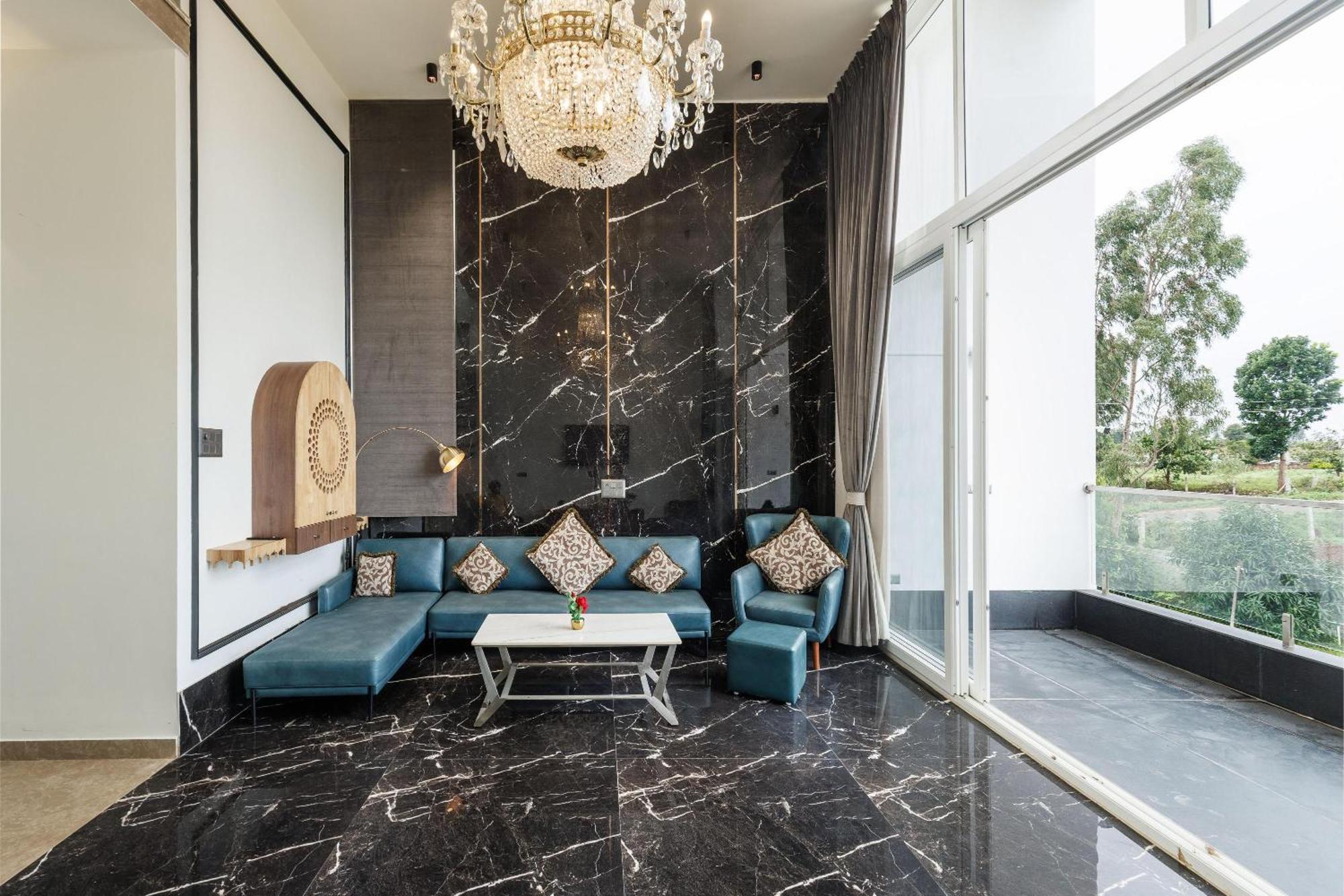 Celestial Sapphire Villa Pvt Pool Veg Food 4Bhk Dod Ballāpur エクステリア 写真